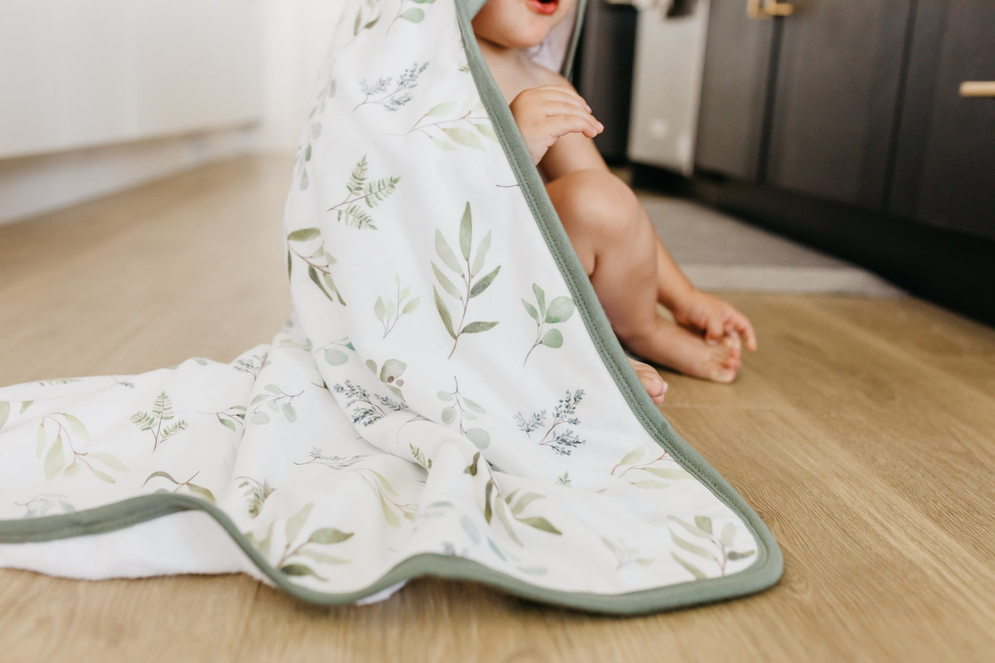 Premium Baby Knit Hooded Towel - Haven
