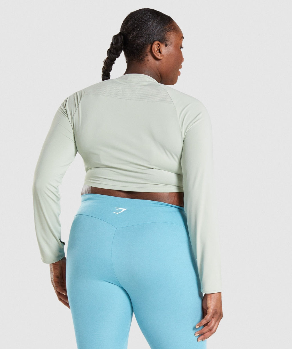 Training Long Sleeve Crop Top
