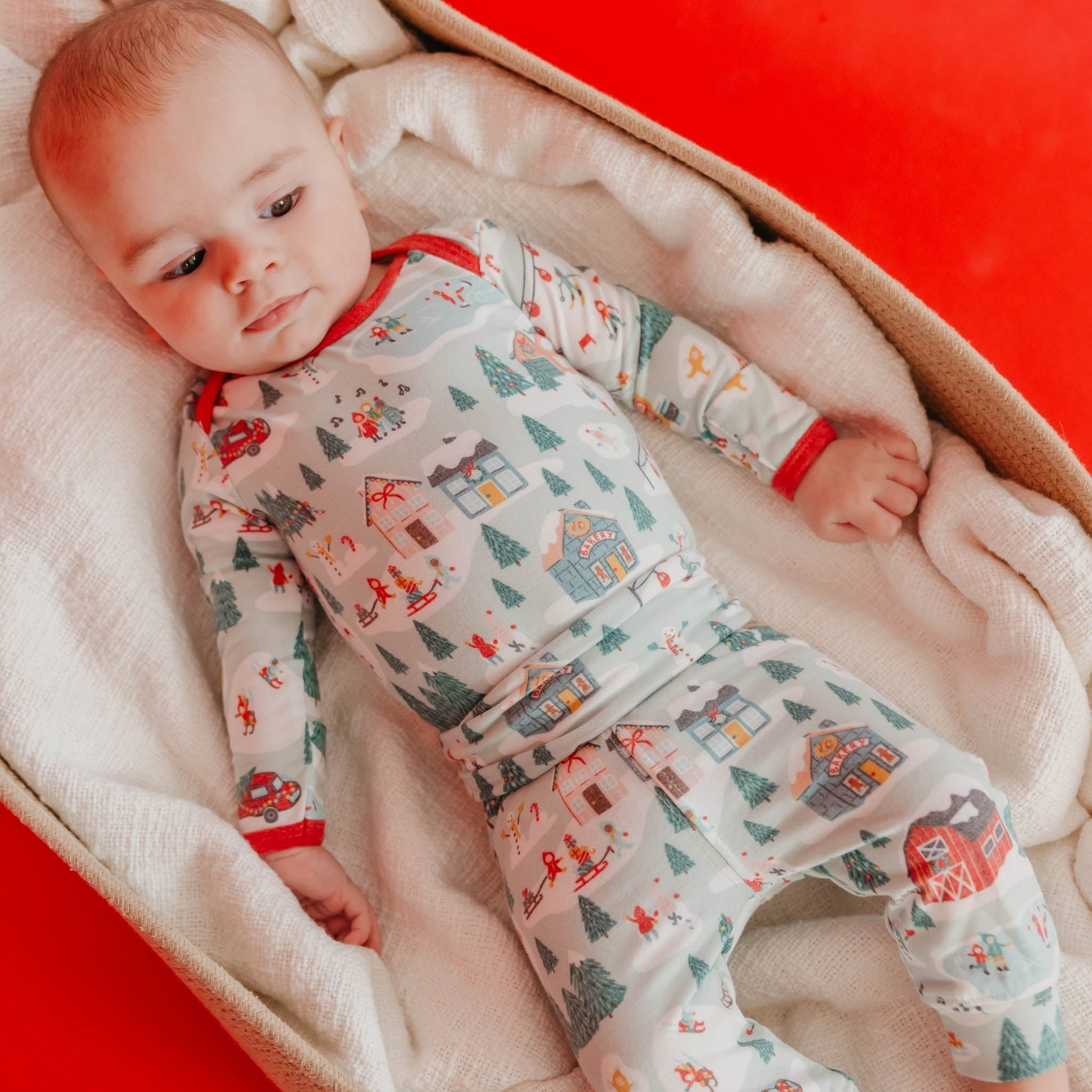 Baby Pants - Snowy Slopes
