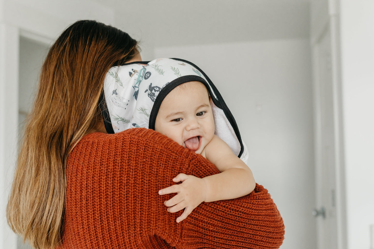 Premium Baby Knit Hooded Towel - Jo