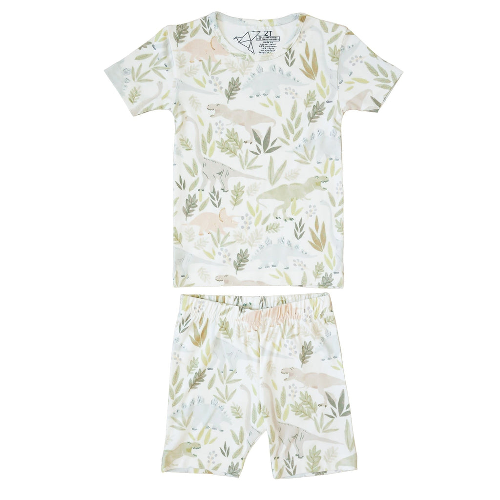 2pc Short Sleeve Pajama Set - Rex