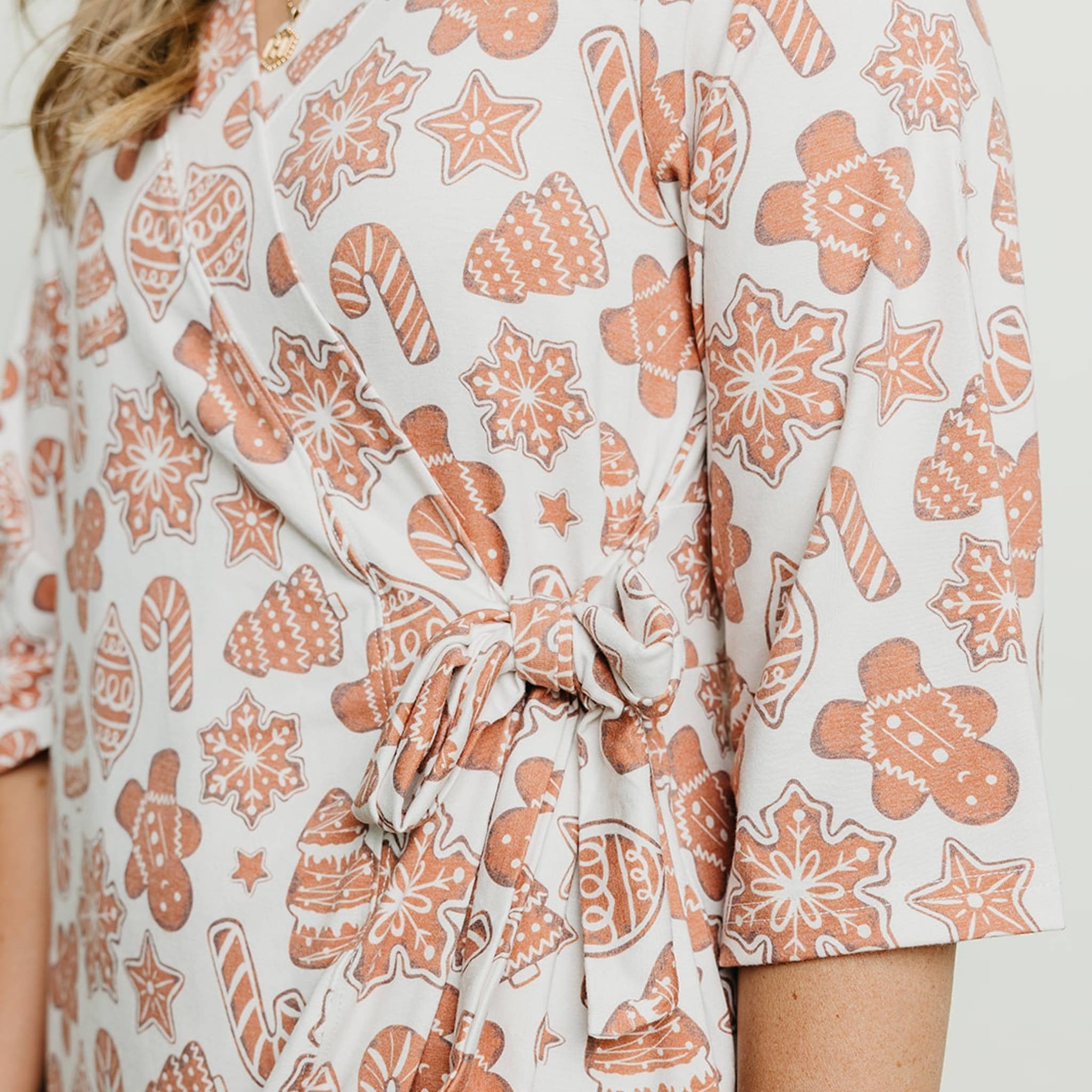 Women's Everyday Robe - Gingerbread