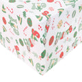 Premium Knit Fitted Crib Sheet - Elf