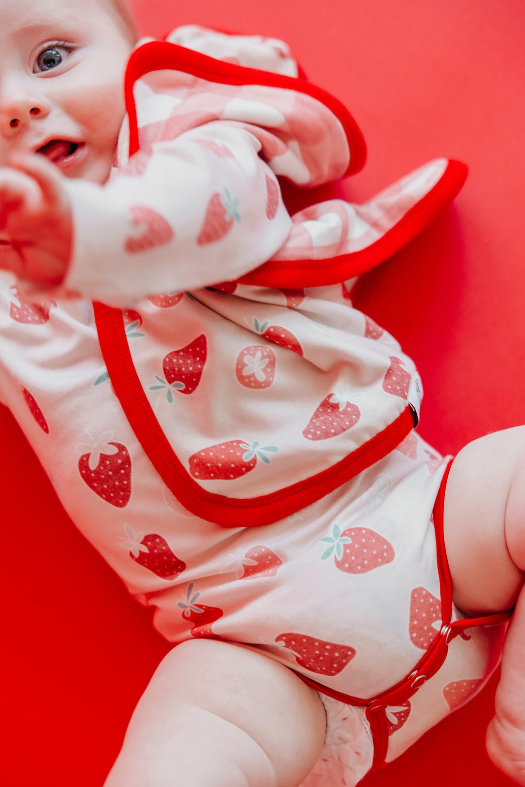 Three-Layer Security Blanket Set - Strawberry
