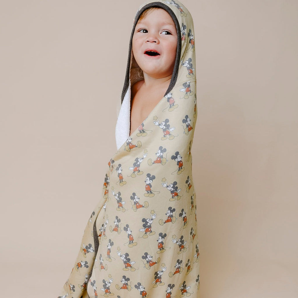 Premium Big Kid Hooded Towel - Mickey Mouse