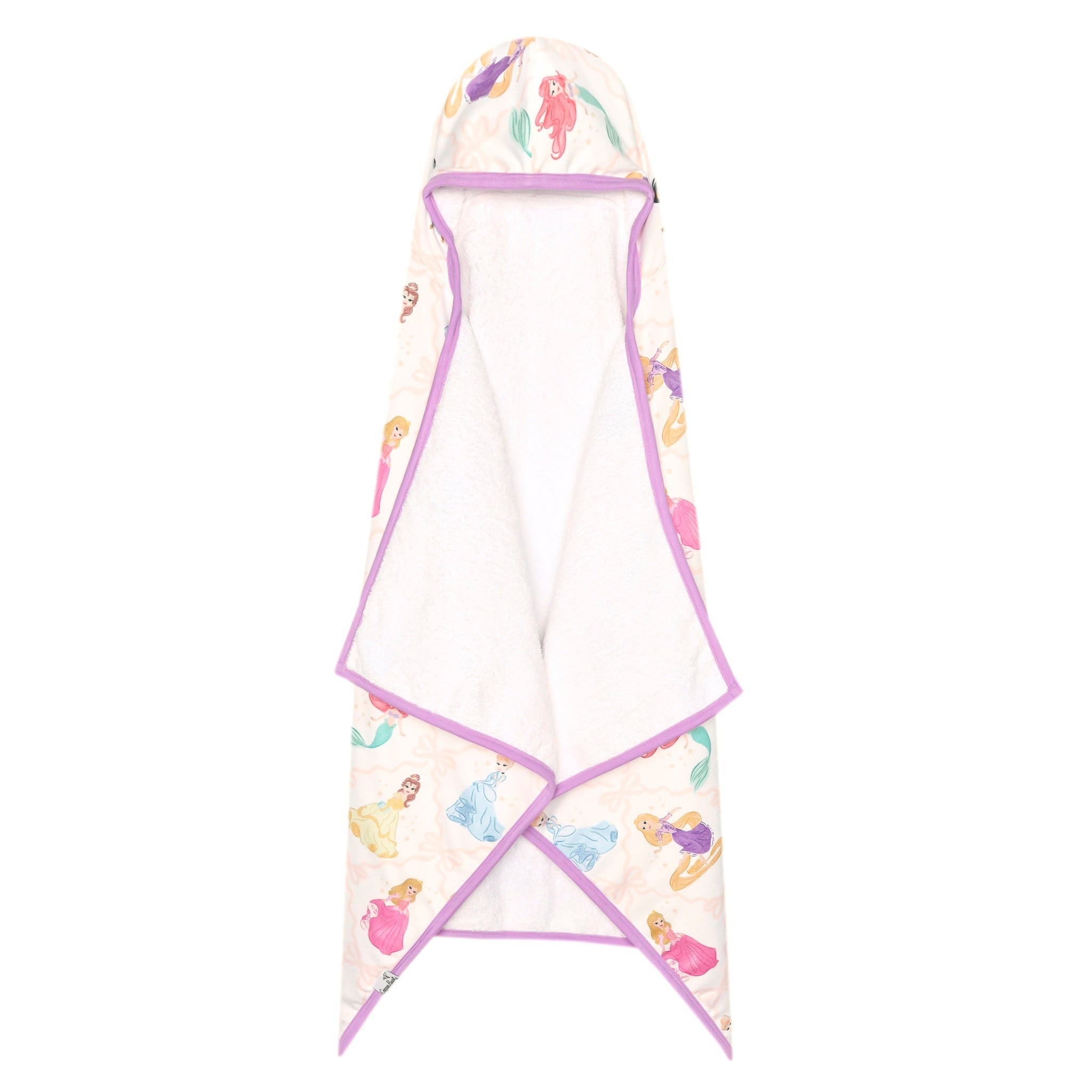 Premium Big Kid Hooded Towel - Disney Princess