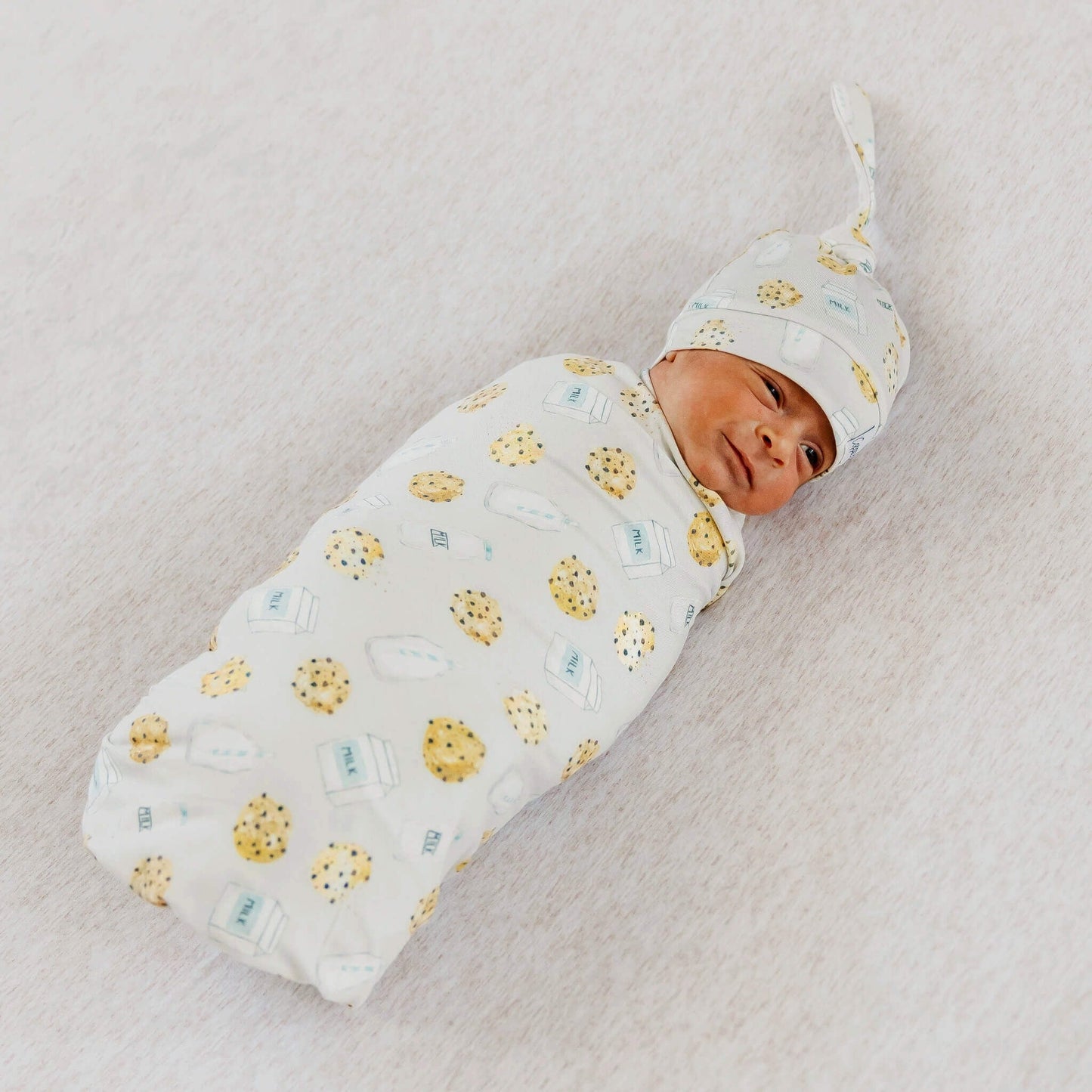 Knit Swaddle Blanket - Chip