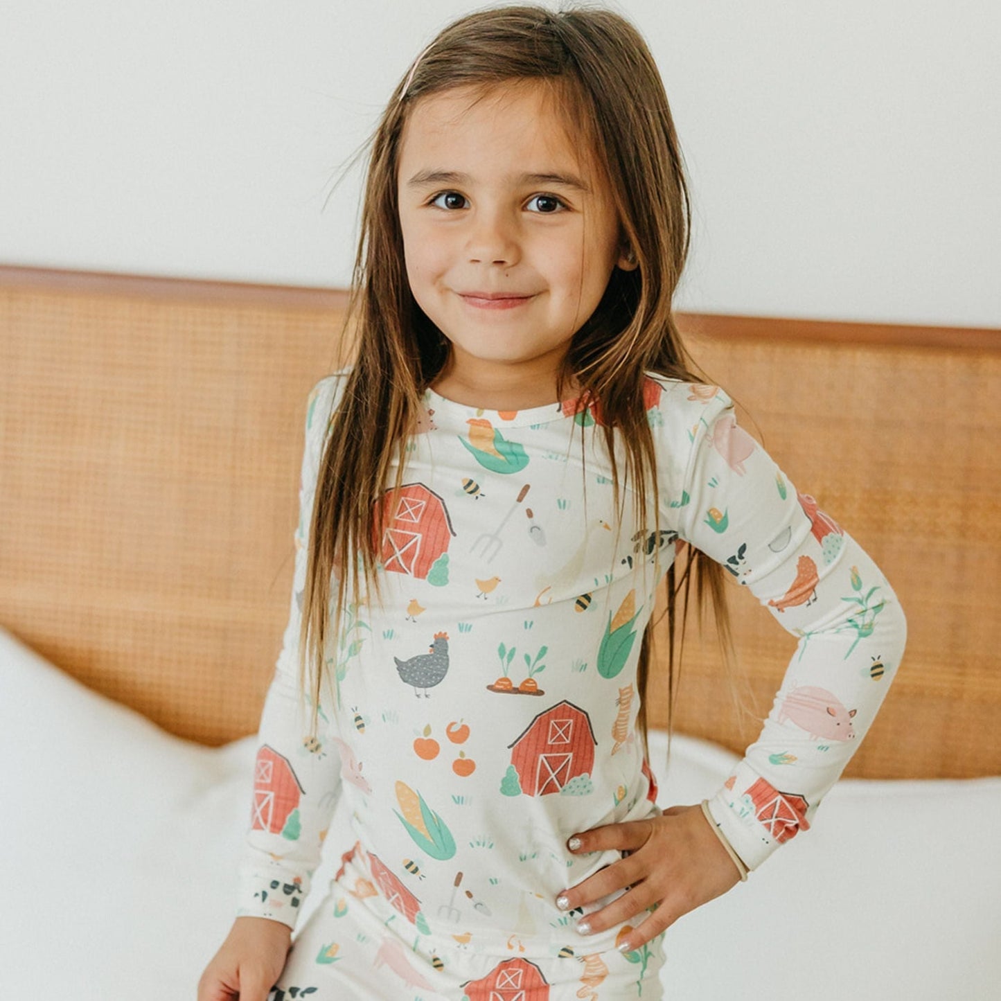 2pc Long Sleeve Pajama Set - Farmstead