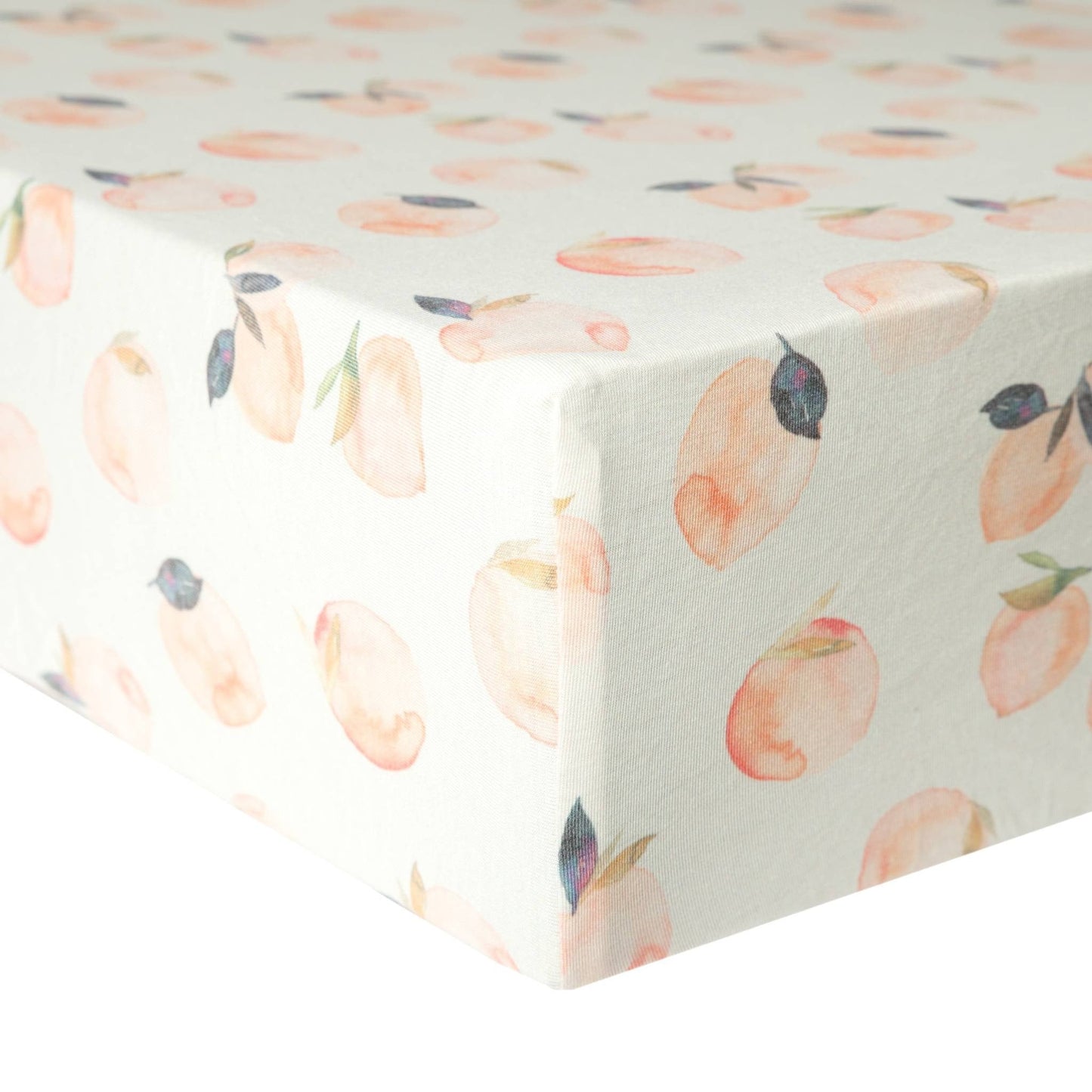 Premium Knit Fitted Crib Sheet - Caroline