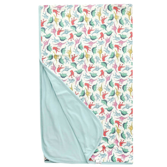 Three-Layer Jumbo Quilt - Dinosaurs of Jurassic Park