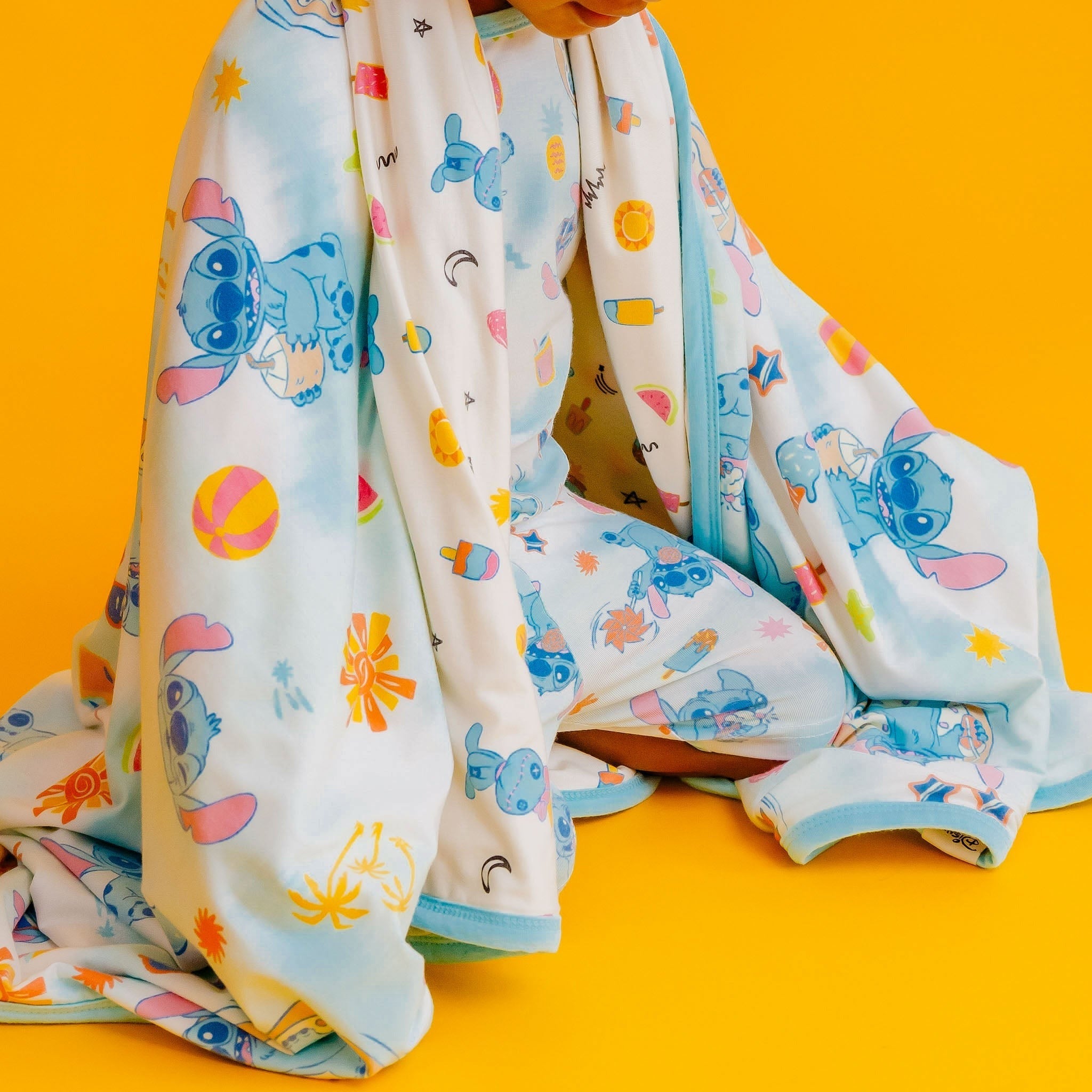 Three-Layer Quilt - Disney Stitch Dreamsicles
