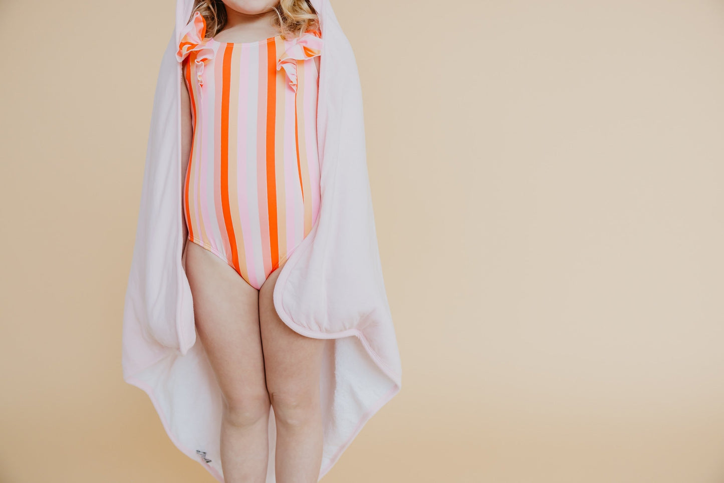 Premium Baby Knit Hooded Towel - Blossom