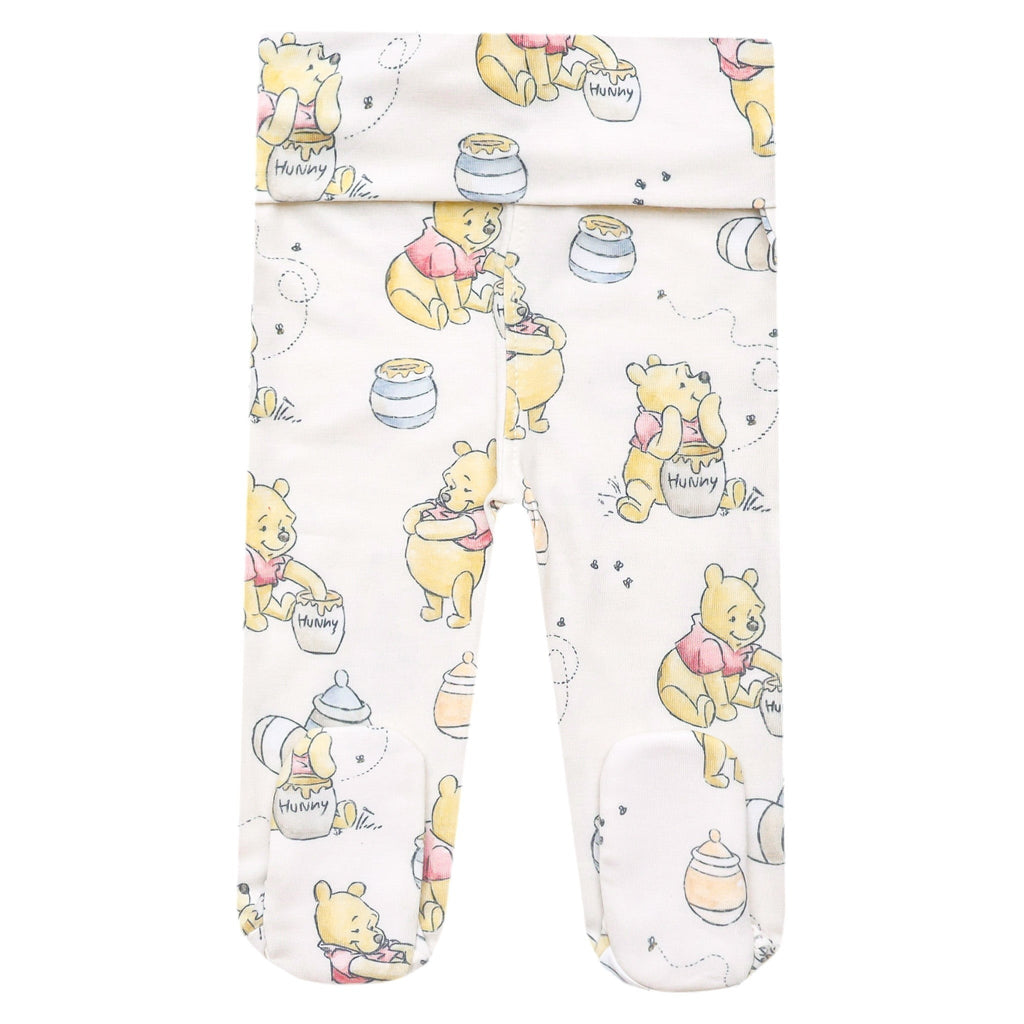 Footed Baby Pants - Hunny