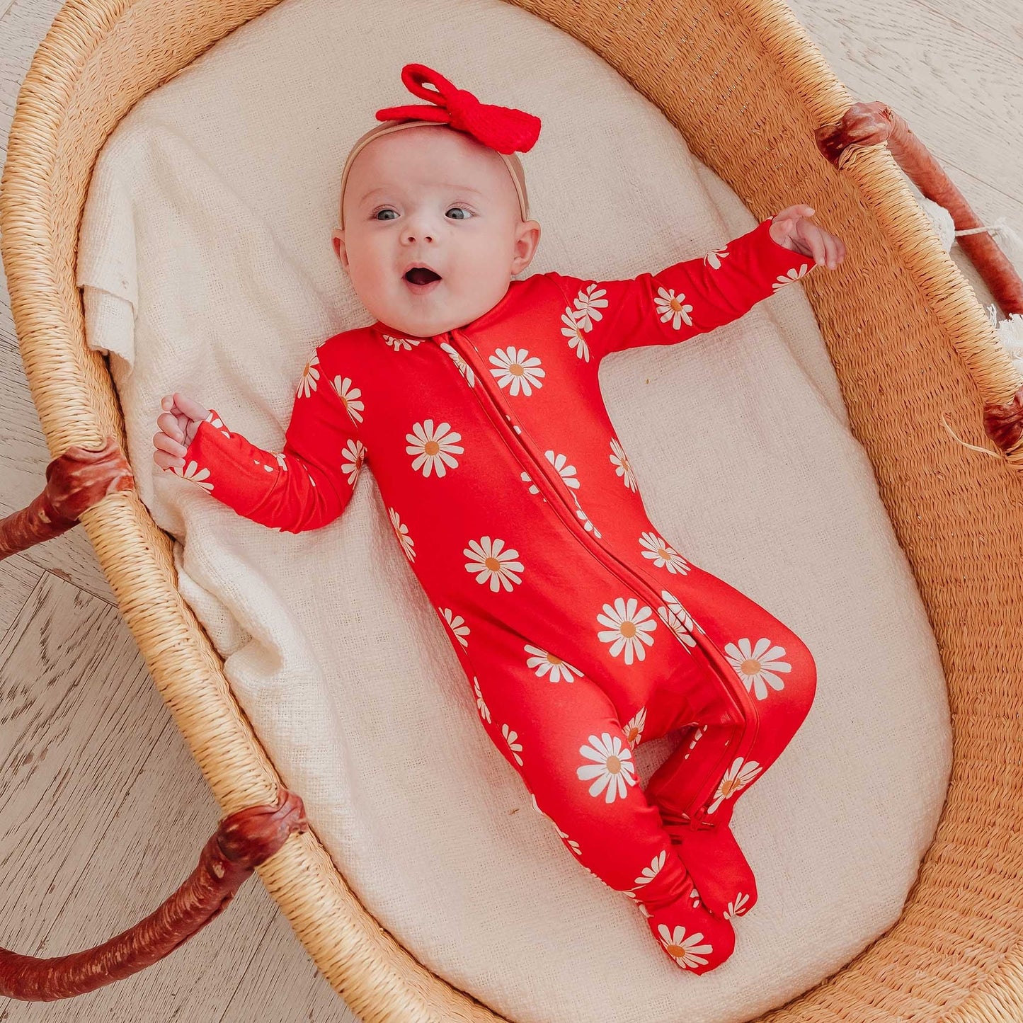 Bamboo Zip-Up Footie Pajama - Jessa