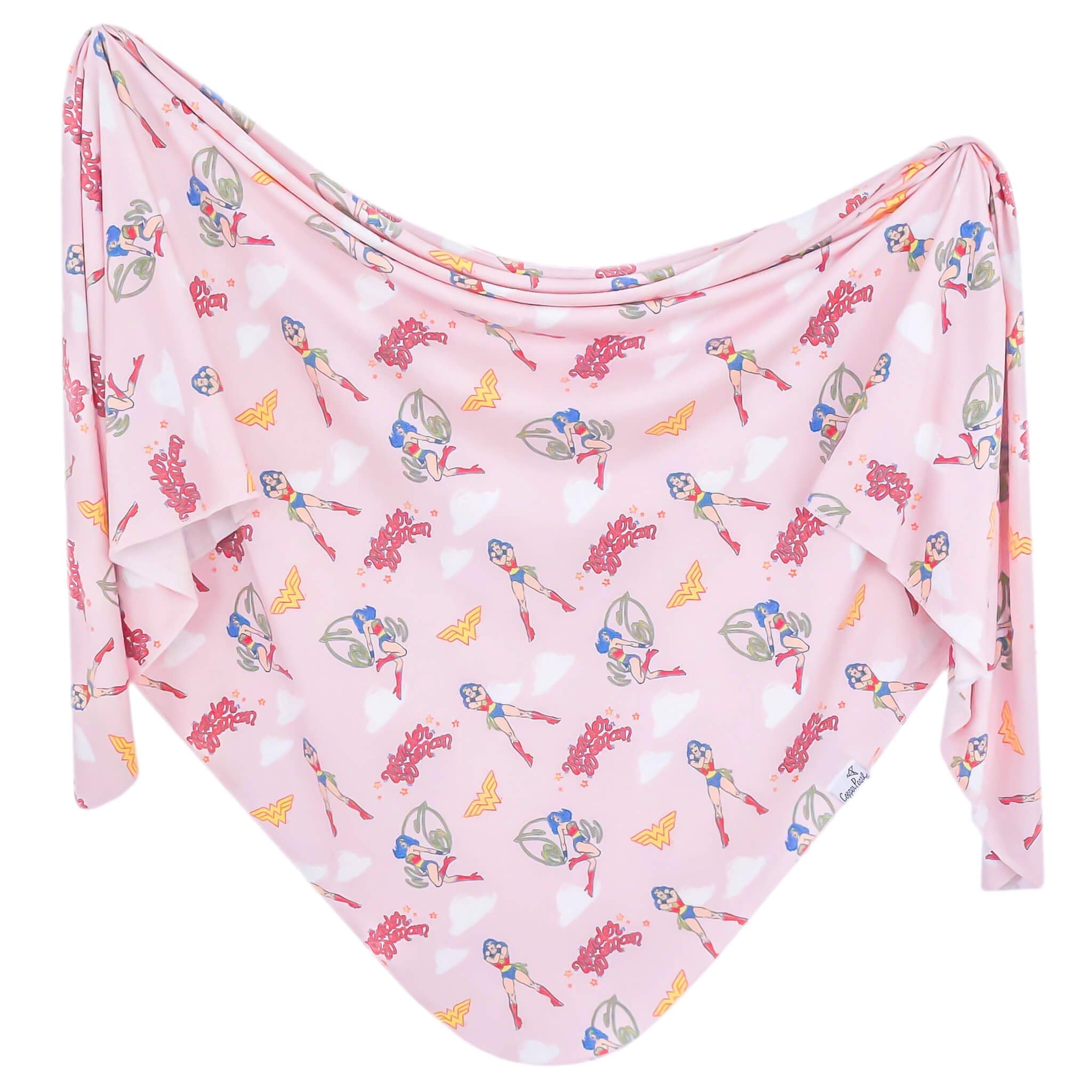 Knit Swaddle Blanket - Wonder Woman