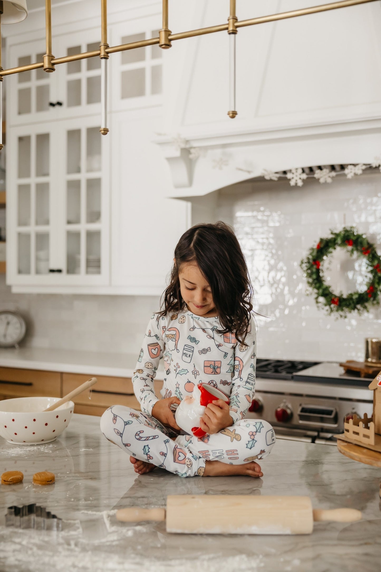 2pc Long Sleeve Pajama Set - Cindy