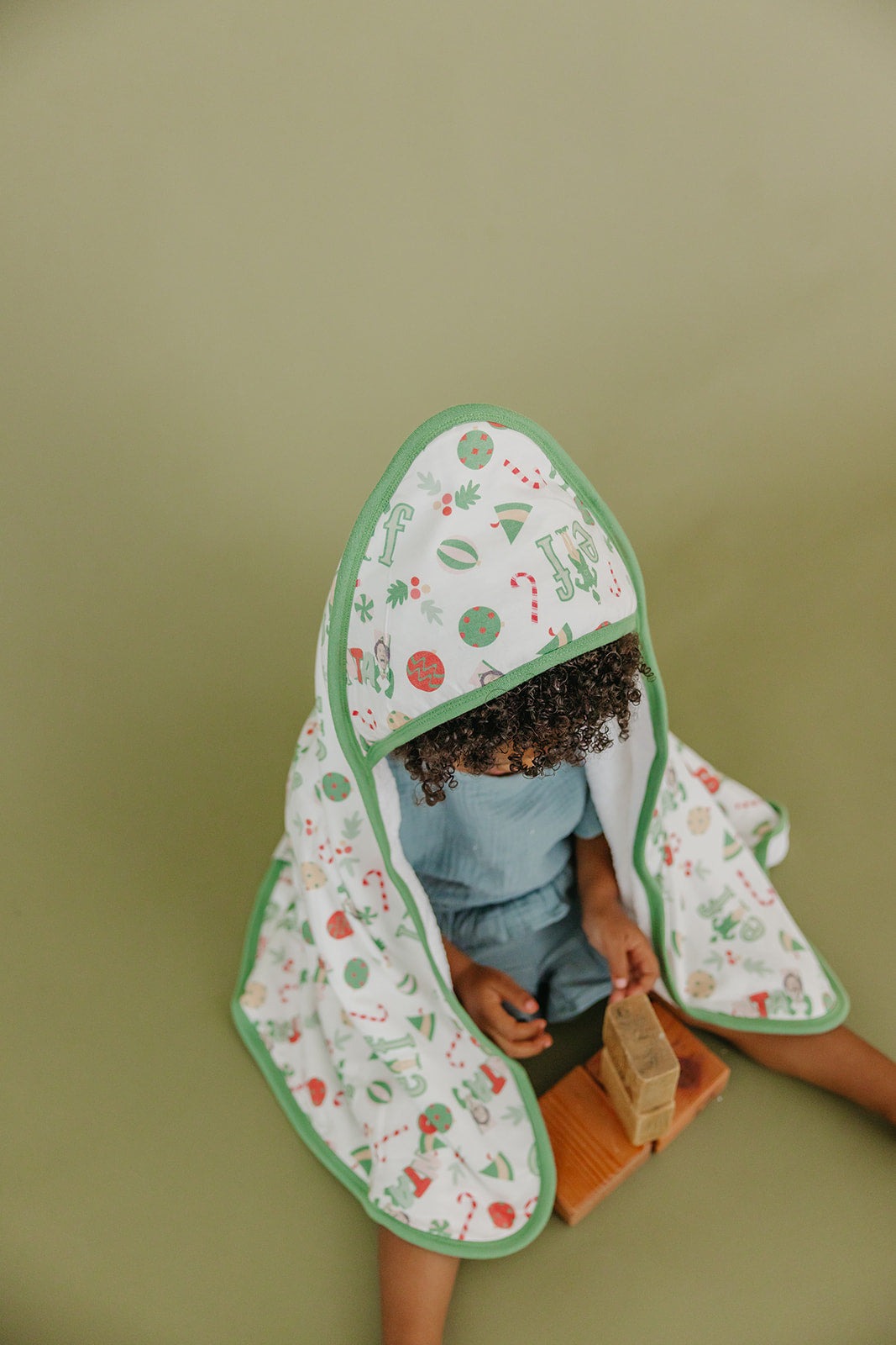 Premium Baby Knit Hooded Towel - Elf