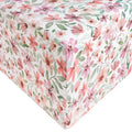 Premium Knit Fitted Crib Sheet - Natalie