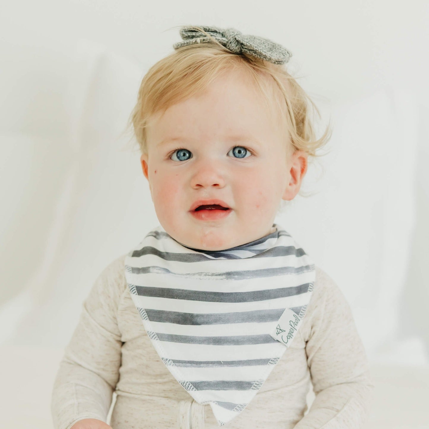 4 Pack Baby Bandana Bibs - Noah