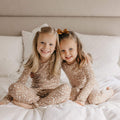 2pc Long Sleeve Pajama Set - Fawn