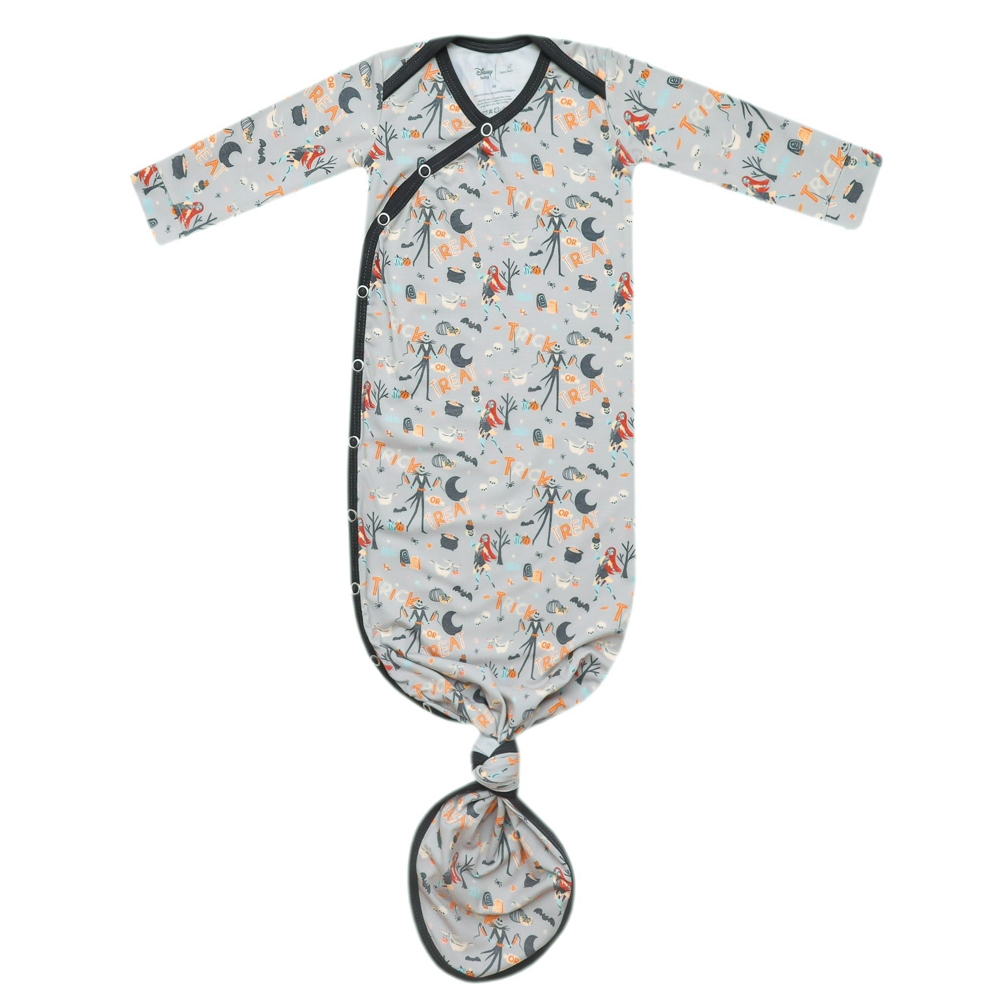 Newborn Knotted Gown - Nightmare Before Christmas