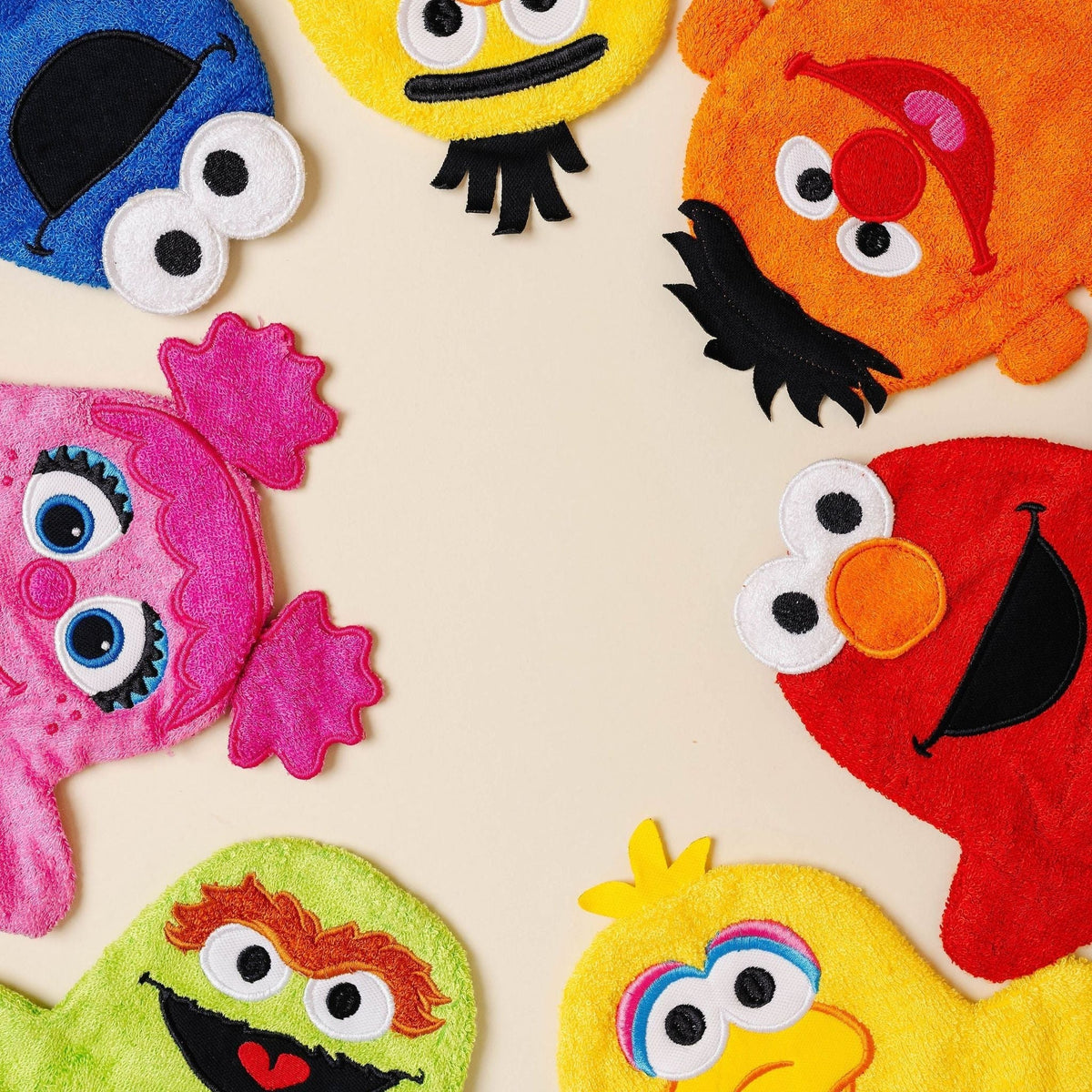 Wash Mitt - Big Bird