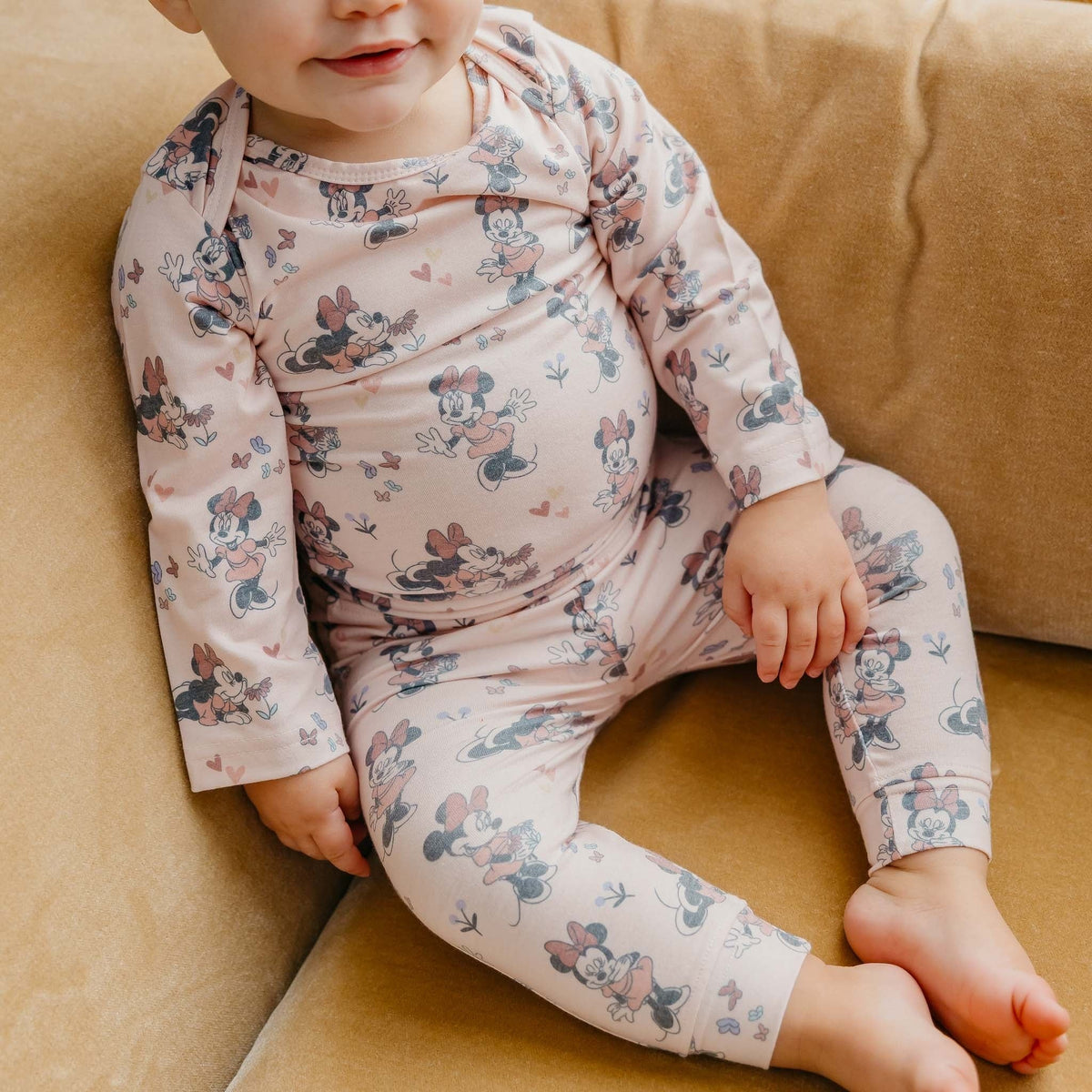 Long Sleeve Bodysuit - Minnie Mouse