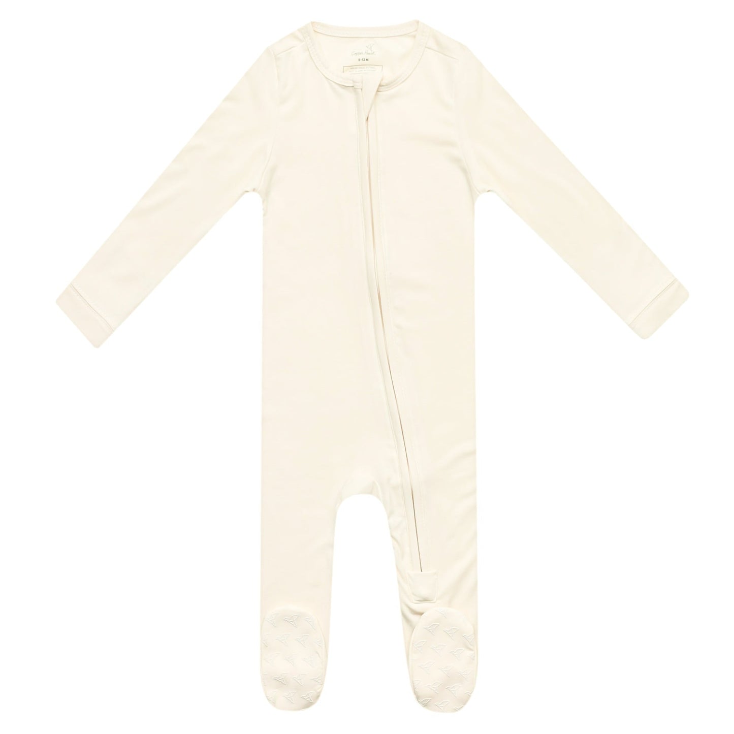 Zip-Up Footie Pajama - Cru