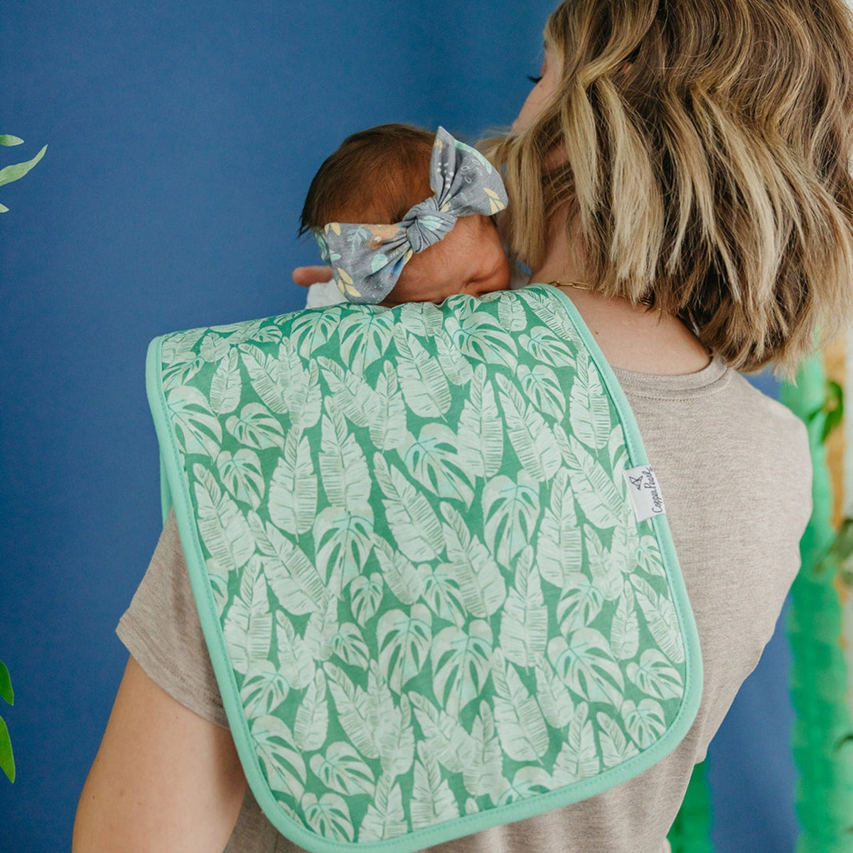 3 Pack Premium Burp Cloths - Bengal