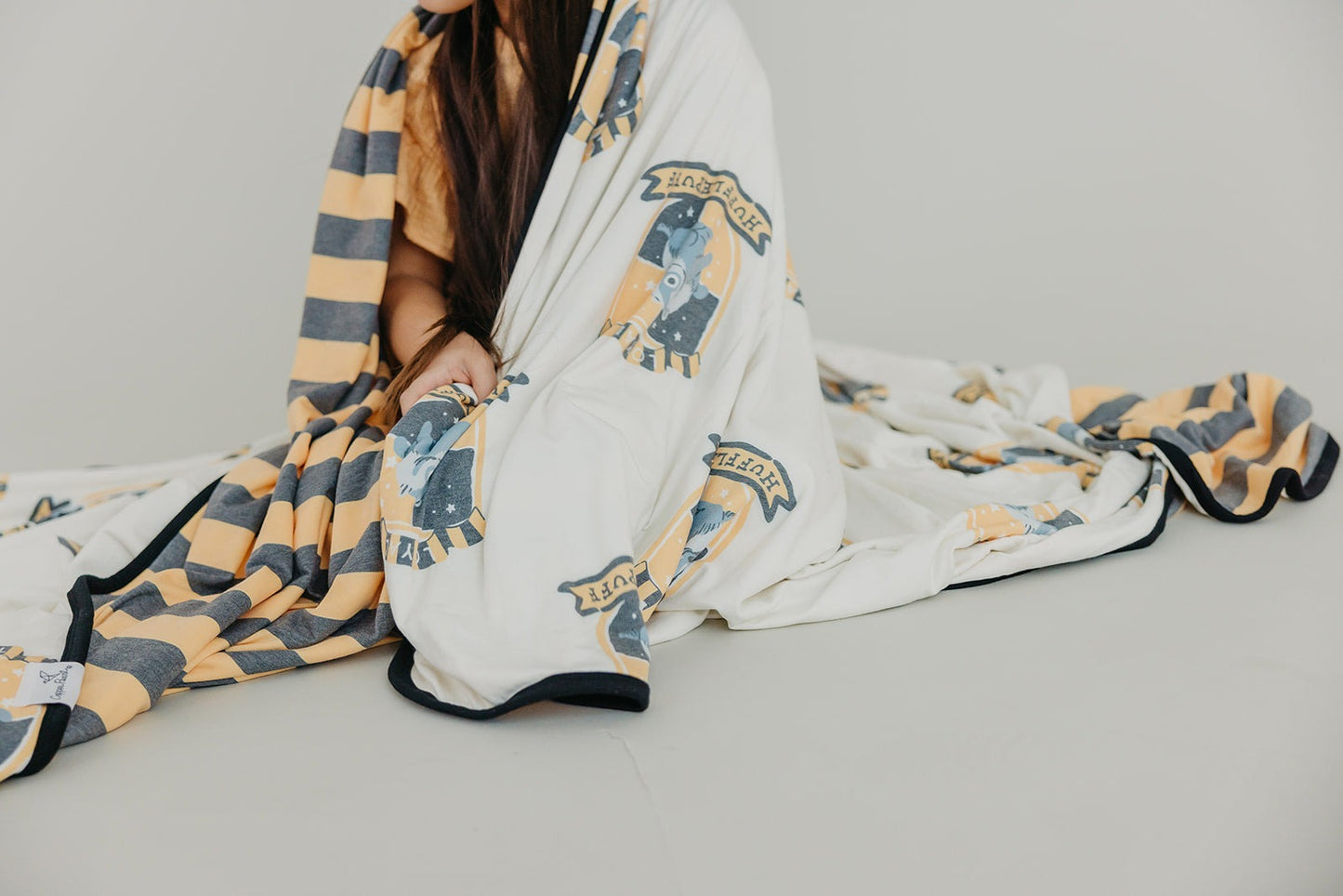 Three-Layer Jumbo Quilt - Hufflepuff