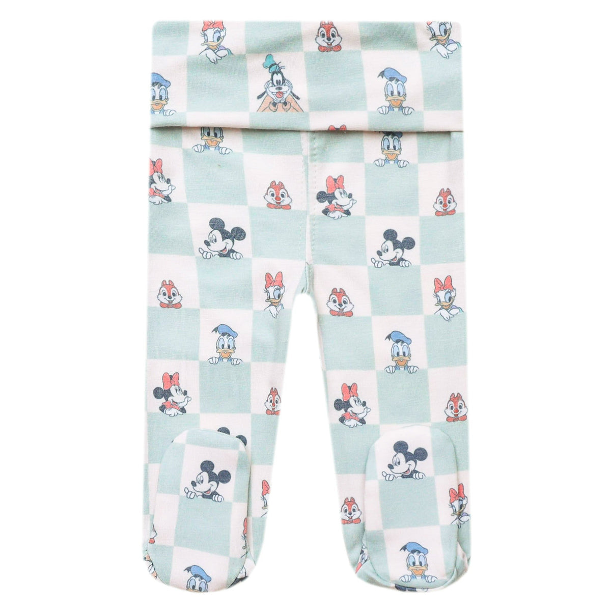 Footed Baby Pants - Mickey Mouse and Friends