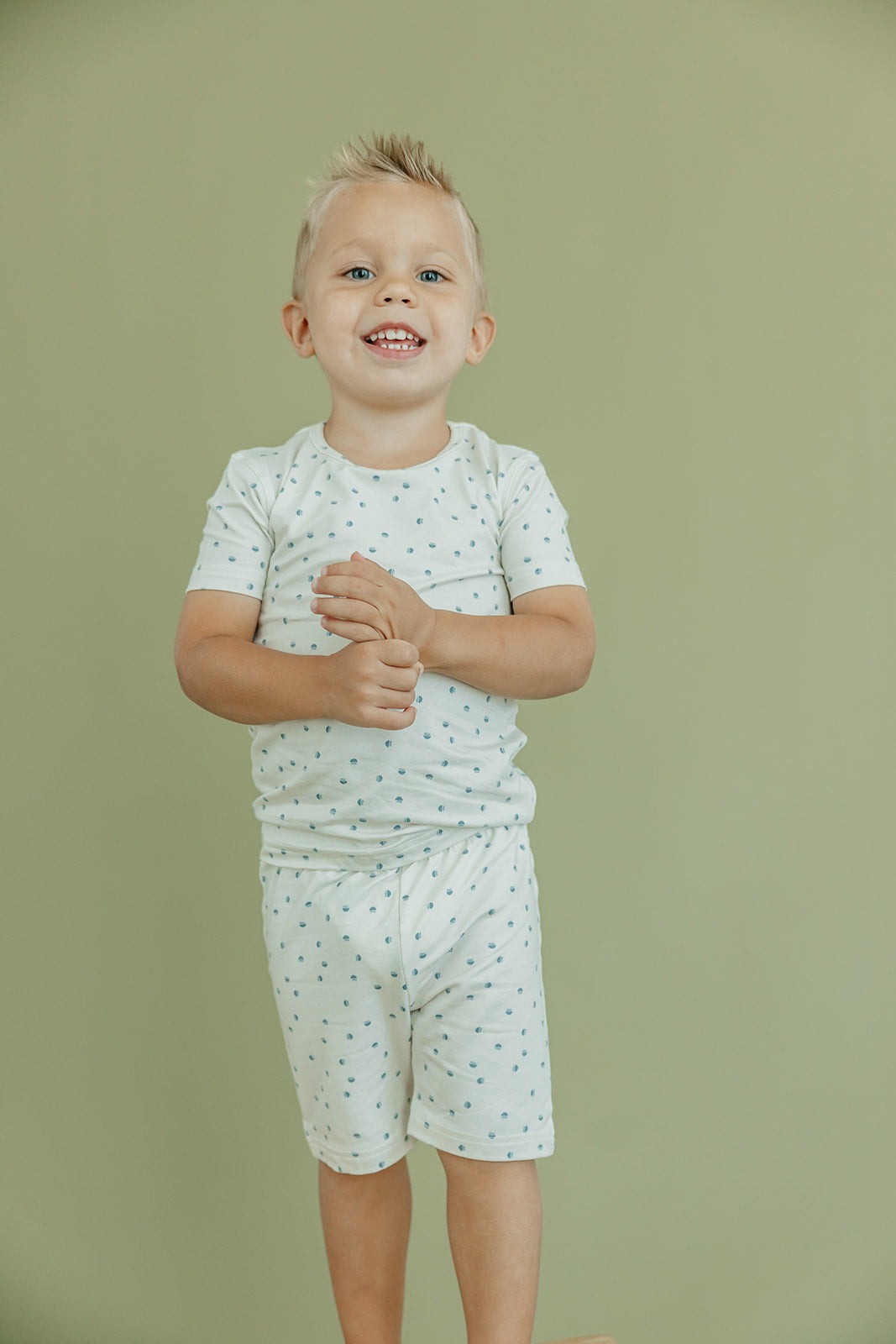 2pc Short Sleeve Pajama Set - Haze