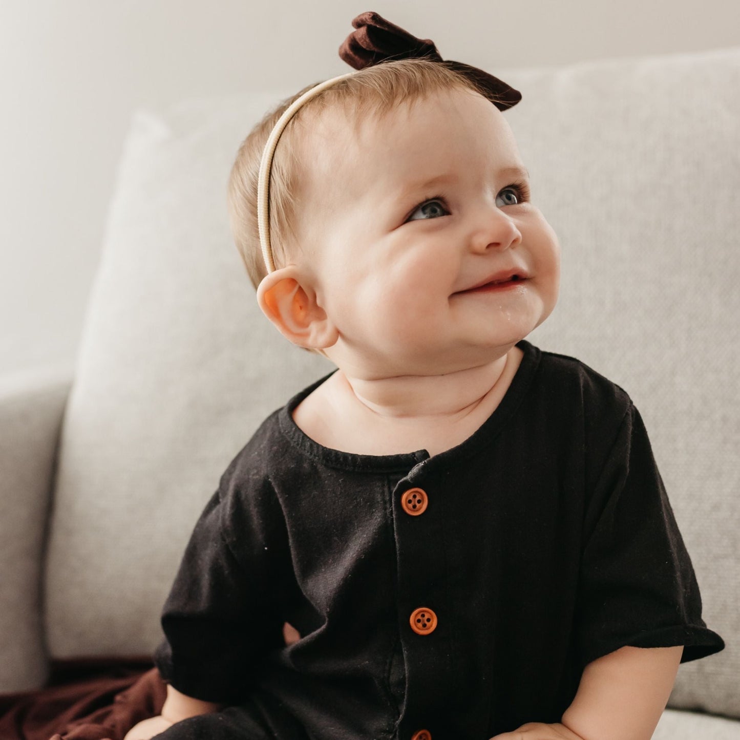 Classic Baby Bow - Moose