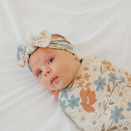 Knit Headband Bow - Eden