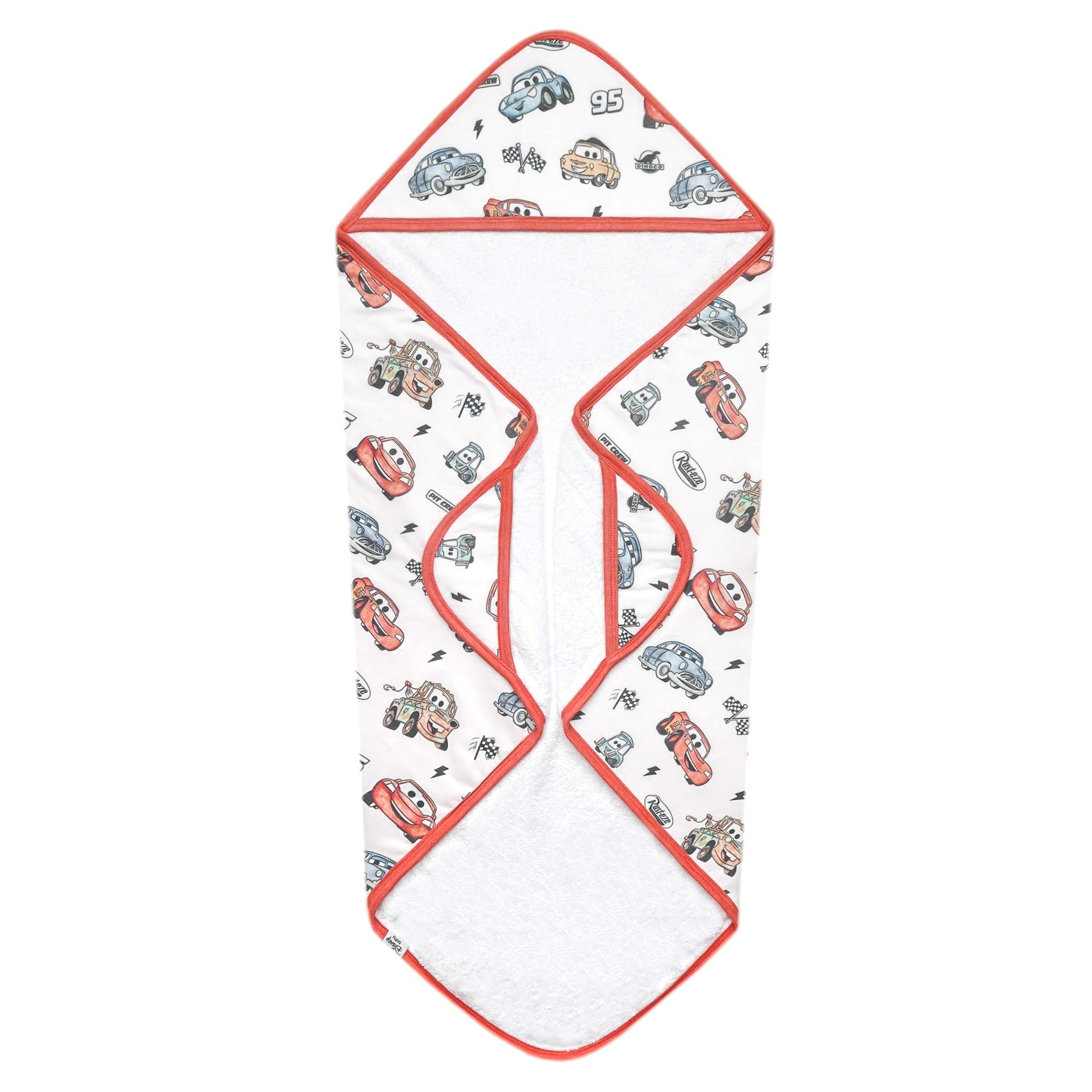 Premium Baby Knit Hooded Towel - Disney Pixar Cars