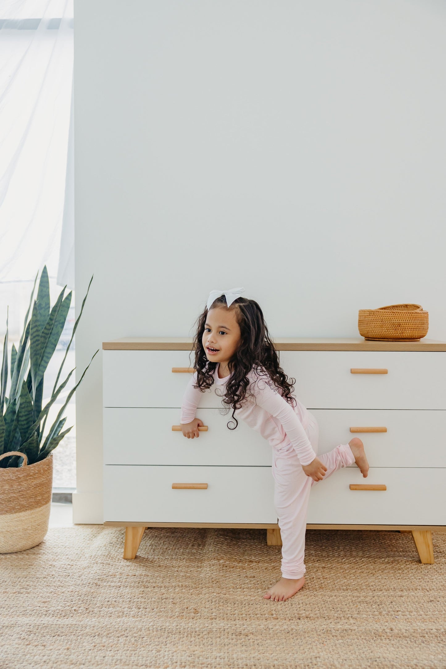 2pc Long Sleeve Pajama Set - Blossom