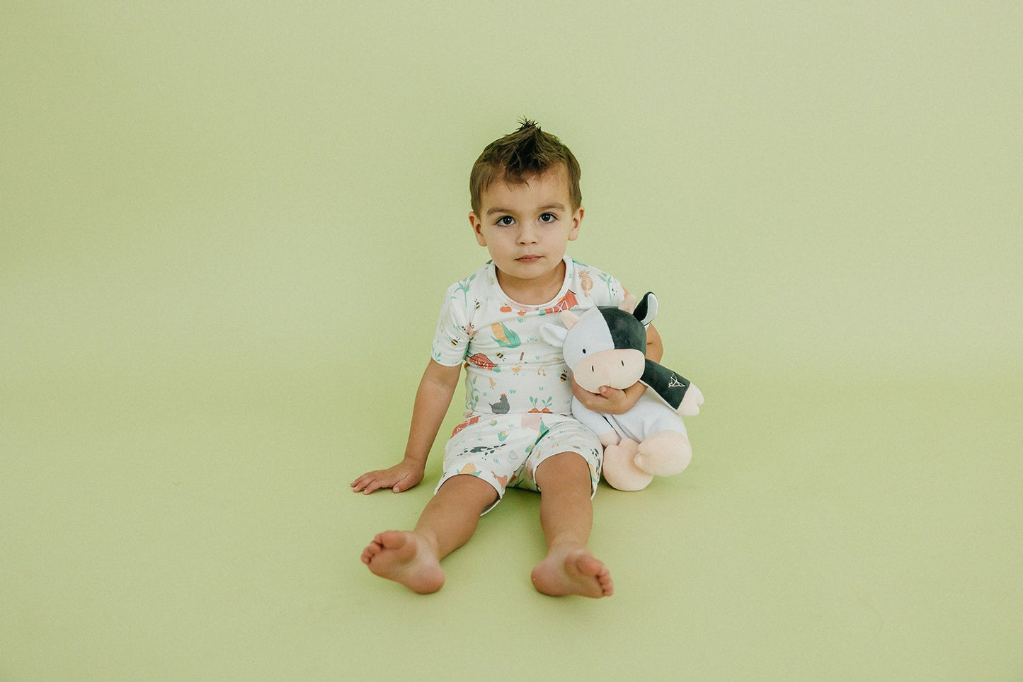2pc Short Sleeve Pajama Set - Farmstead