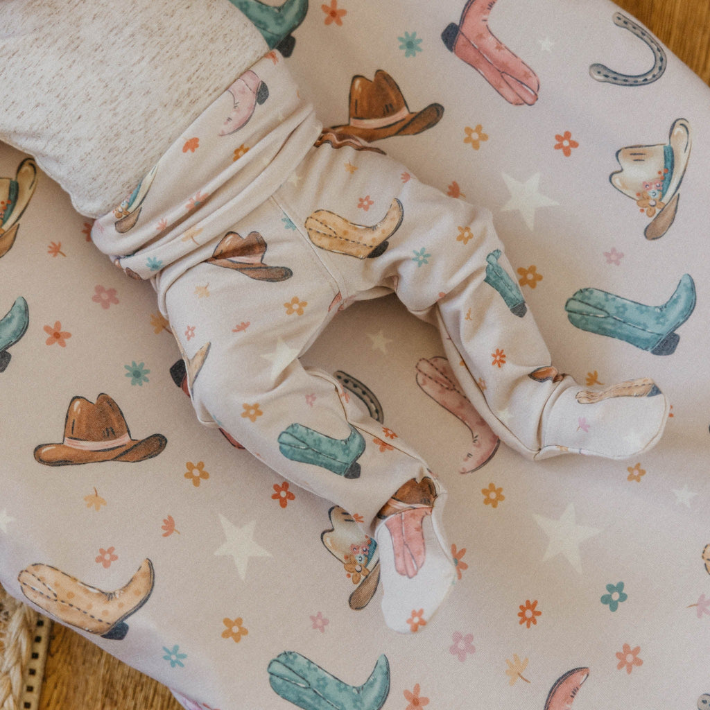 Footed Baby Pants - Cheyenne