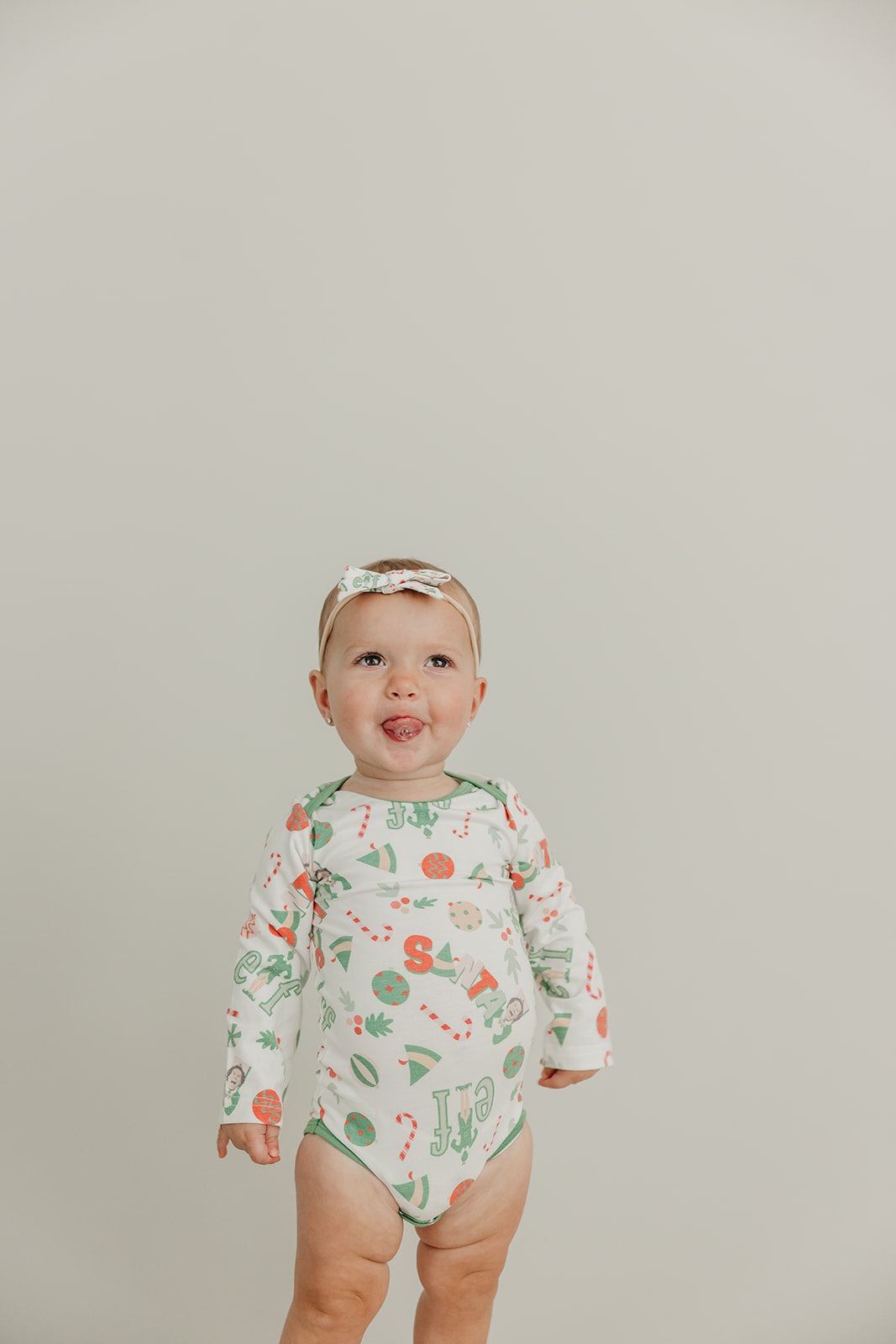 Ribbon Baby Bow - Elf