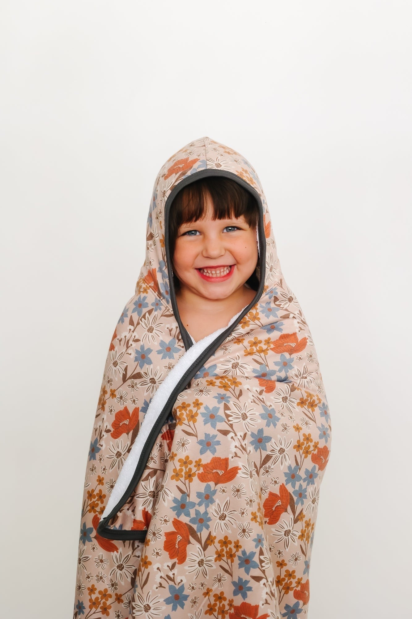 Premium Big Kid Hooded Towel - Eden
