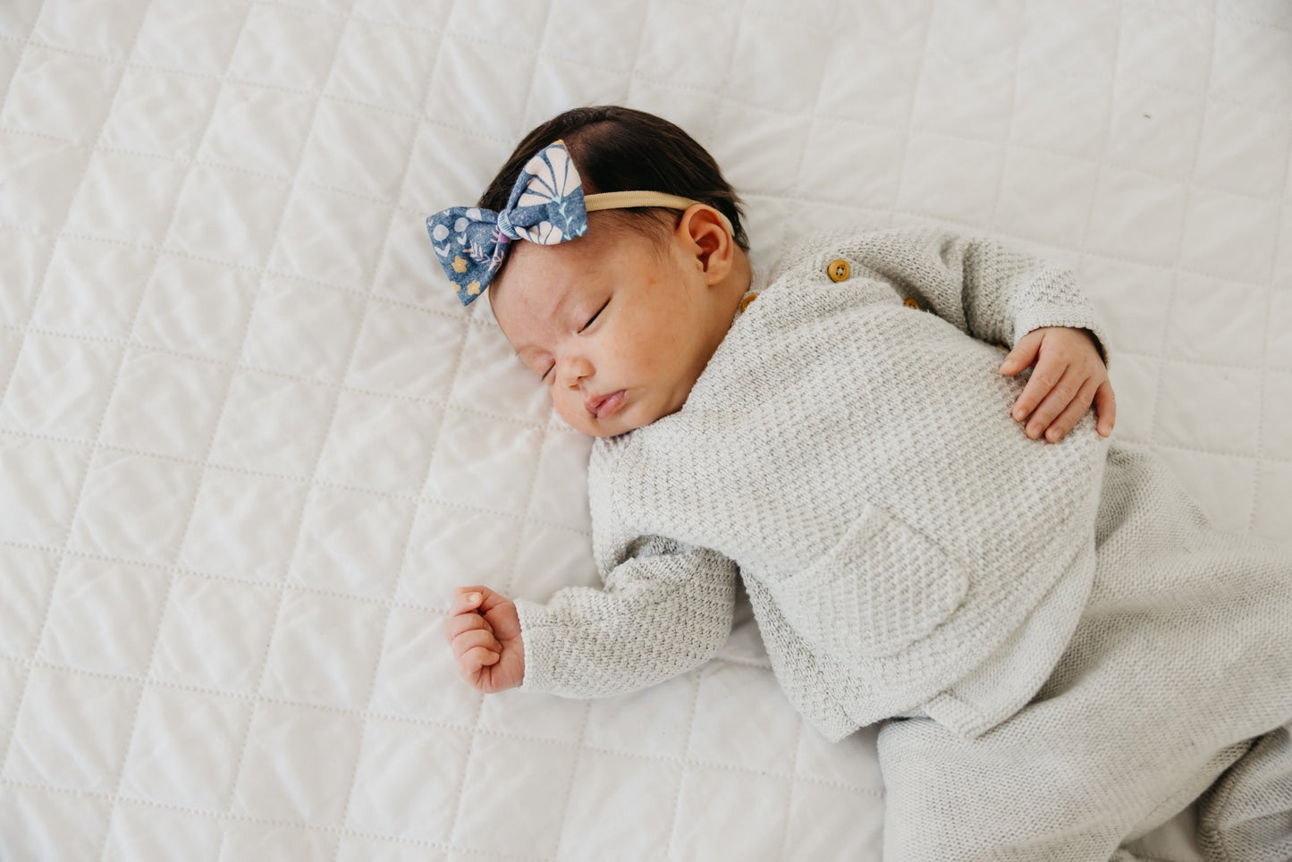 Bowtie Baby Bow - Meadow