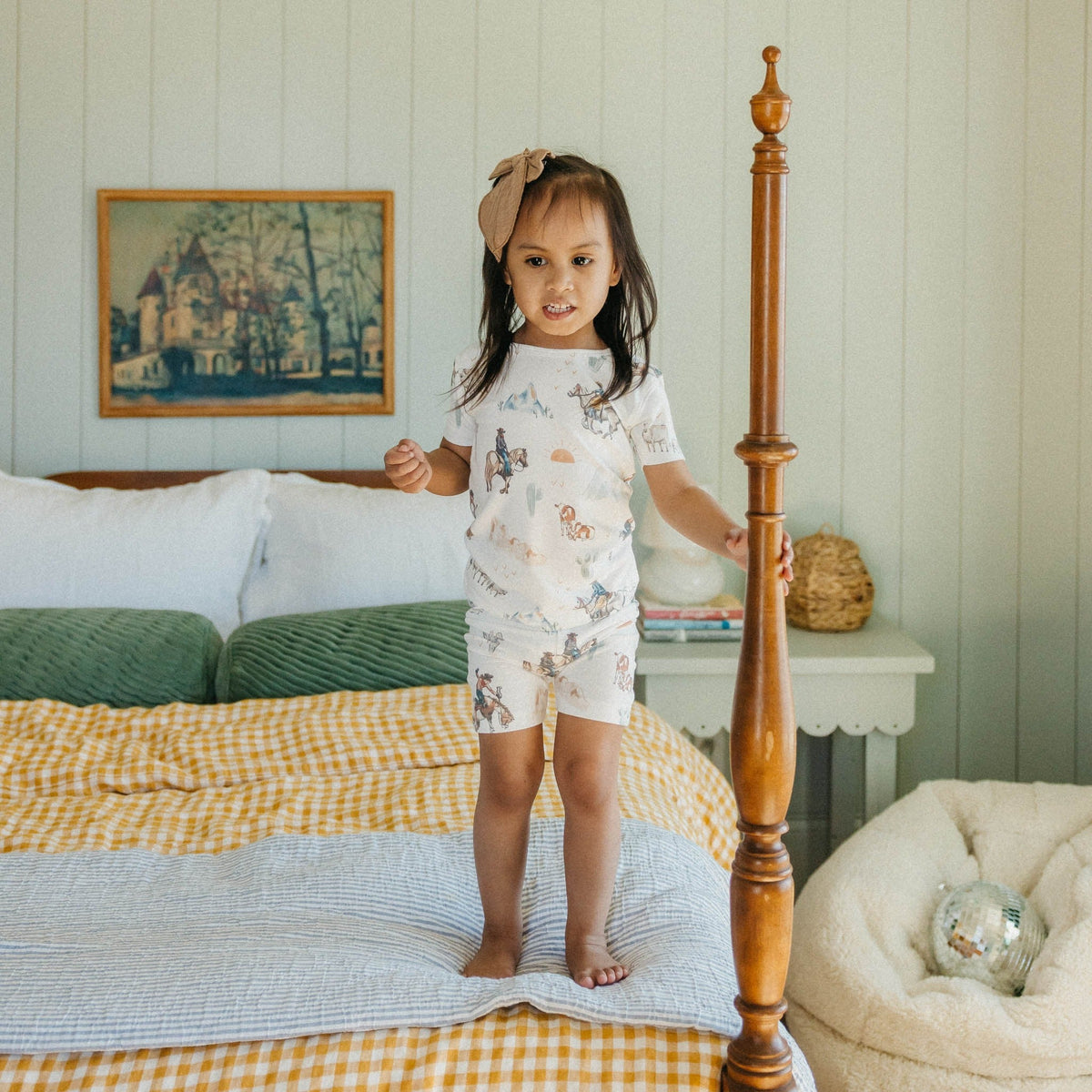 2pc Short Sleeve Pajama Set - Boone