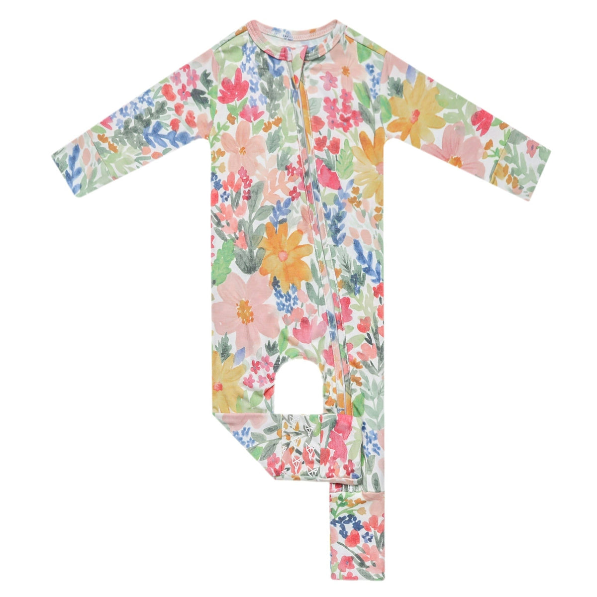 Convertible Zip-Up Footie Pajama - Lark
