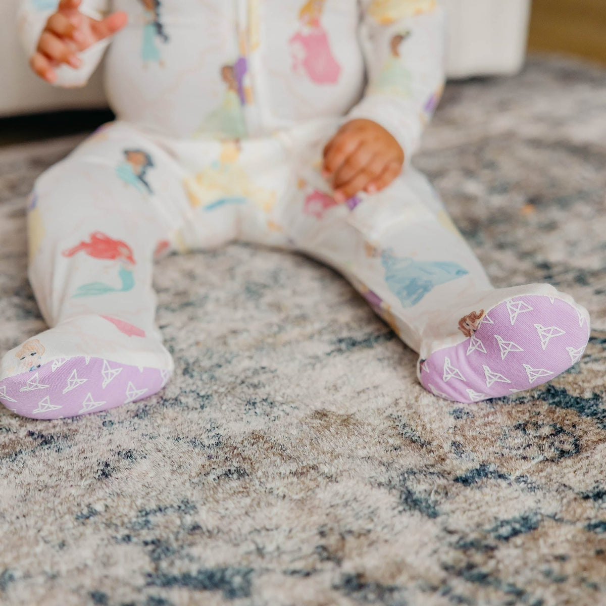 Zip-Up Footie Pajama - Disney Princess