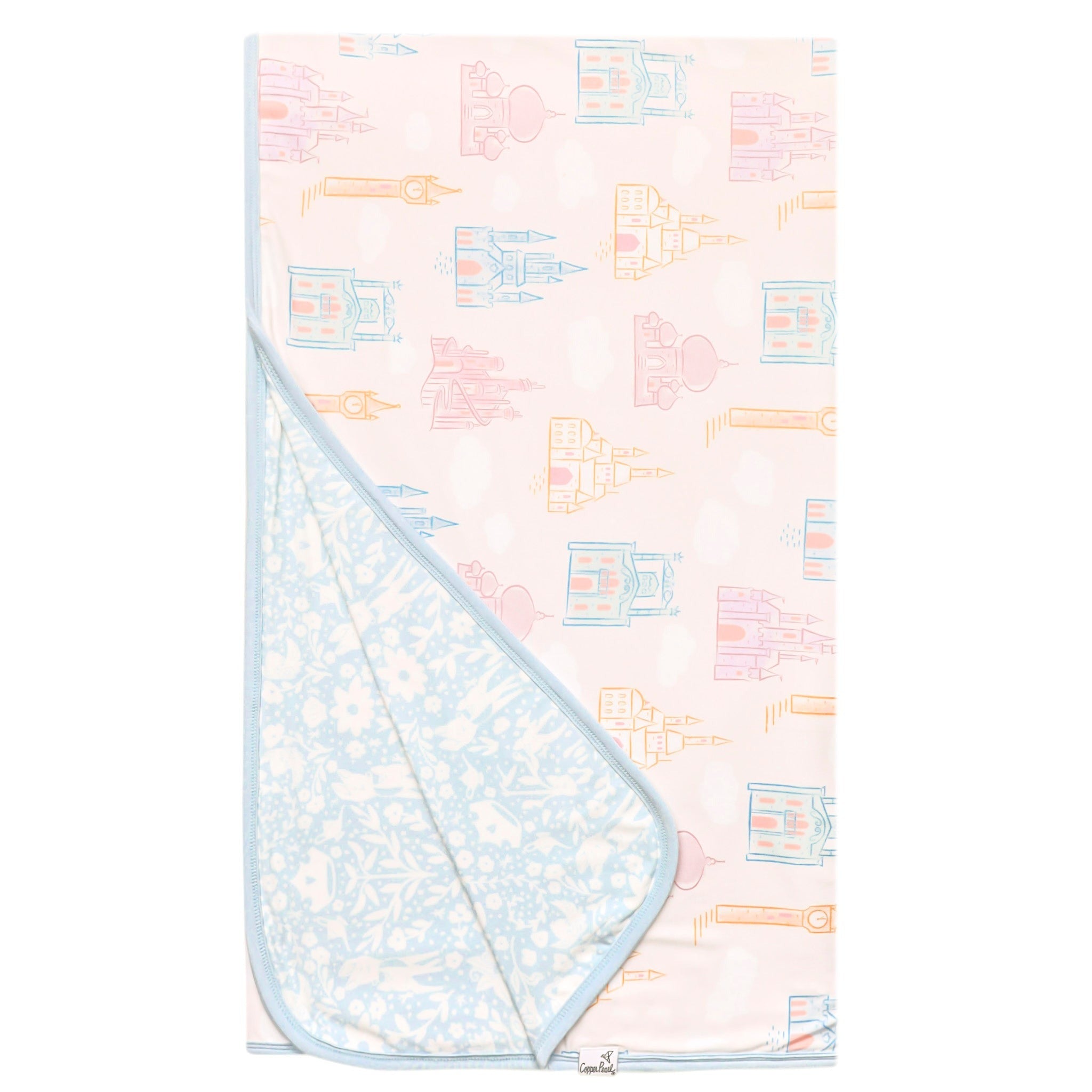 Three-Layer Jumbo Quilt - Princess Palaces