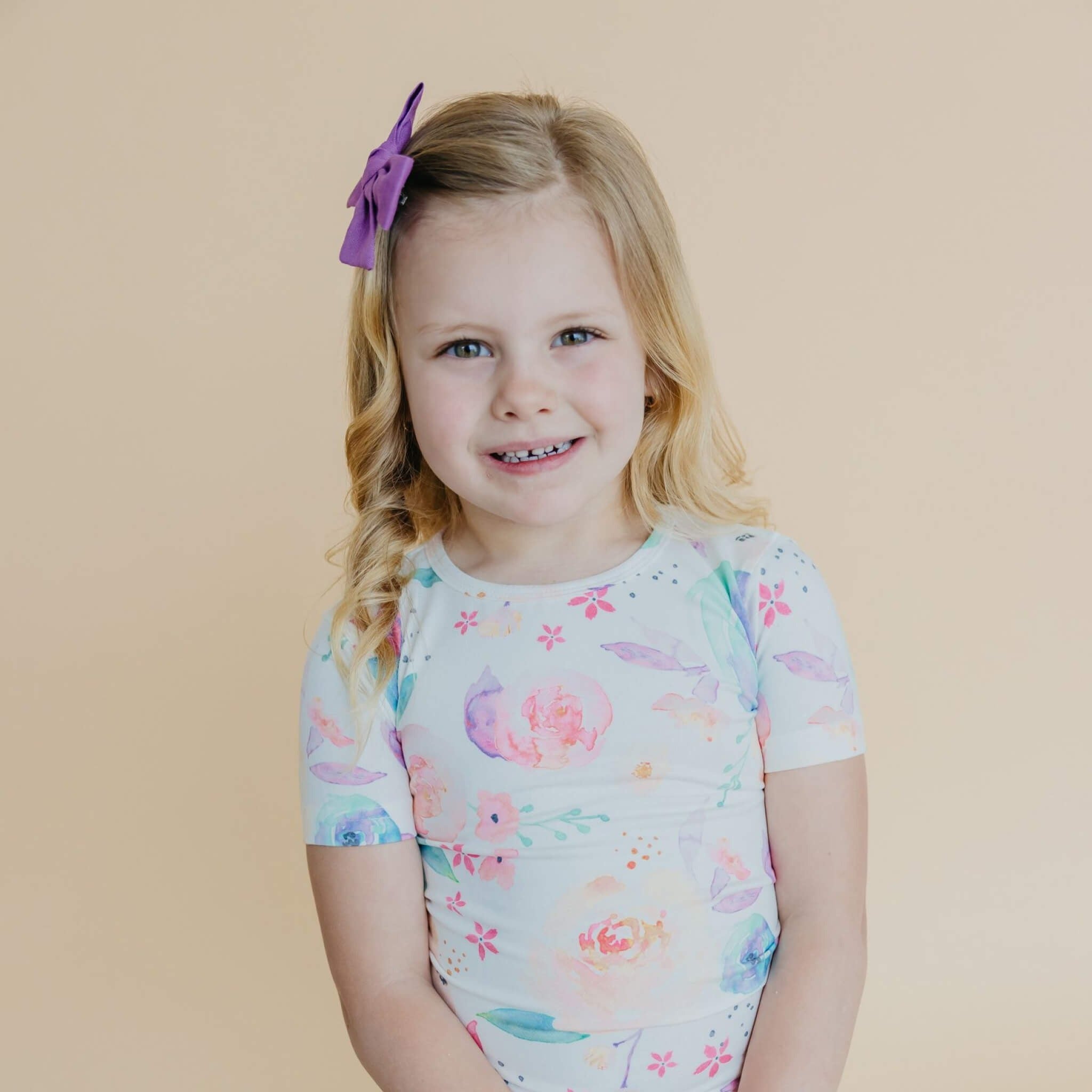 2pc Short Sleeve Pajama Set - Bloom