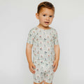 2pc Short Sleeve Pajama Set - Mickey Mouse and Friends