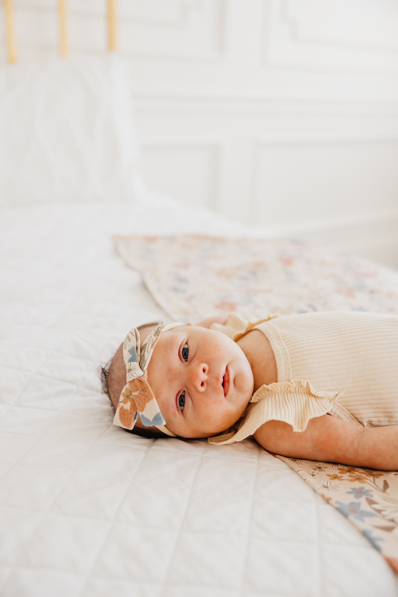 Ribbon Baby Bow - Eden