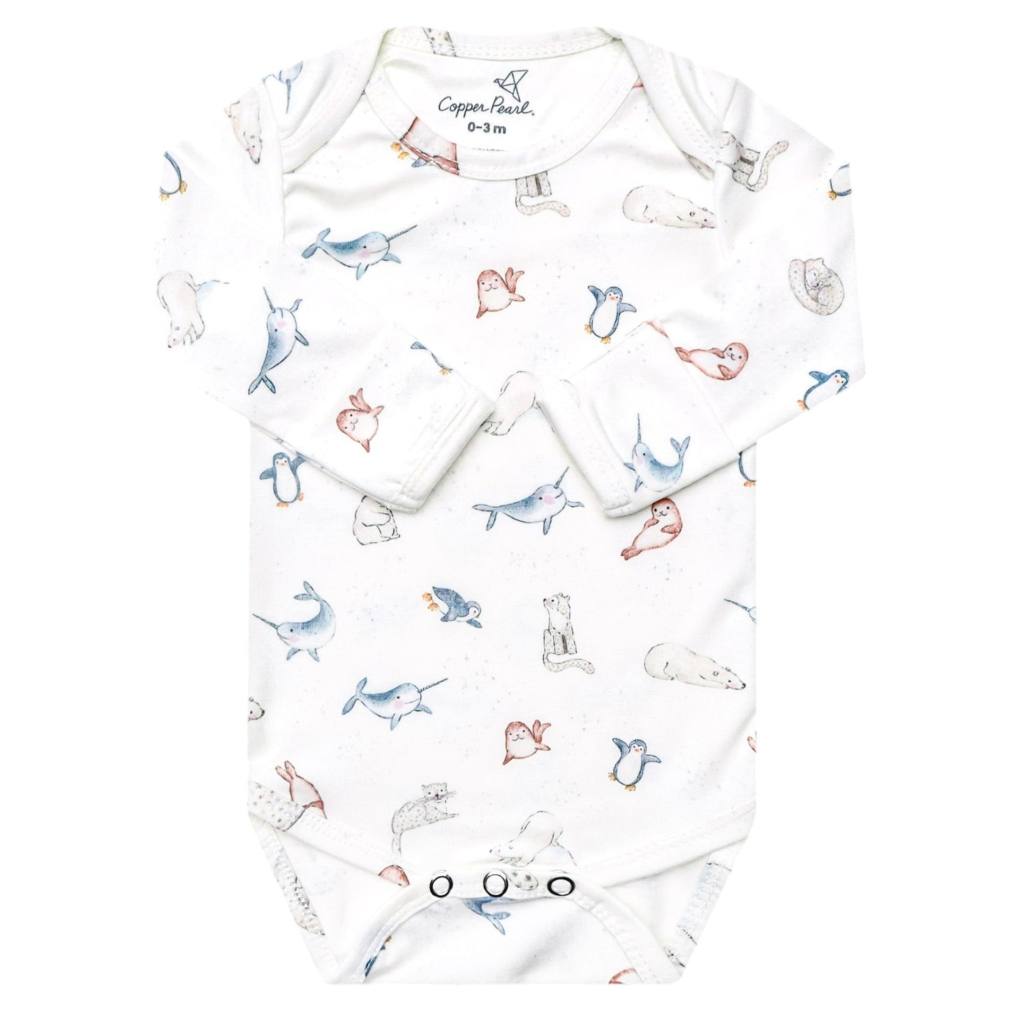 Long Sleeve Bodysuit - Arctic Wonder