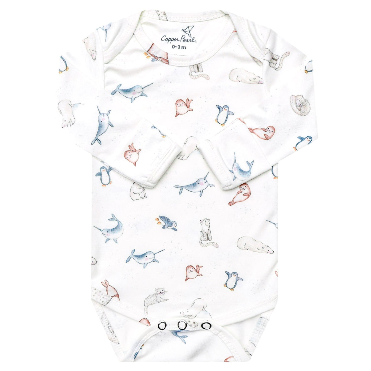 Long Sleeve Bodysuit - Arctic Wonder